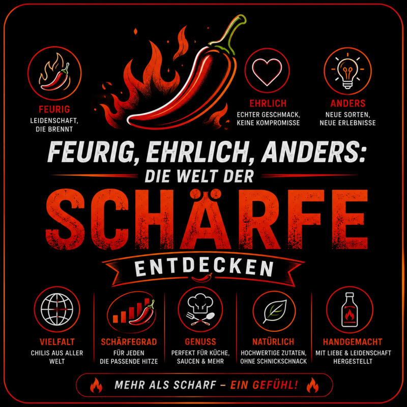 Feurig, ehrlich, anders: Die Welt der Sch&auml;rfe entdecken