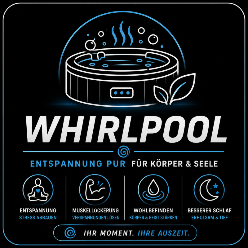 Whirlpool: Entspannung pur f&uuml;r K&ouml;rper & Seele