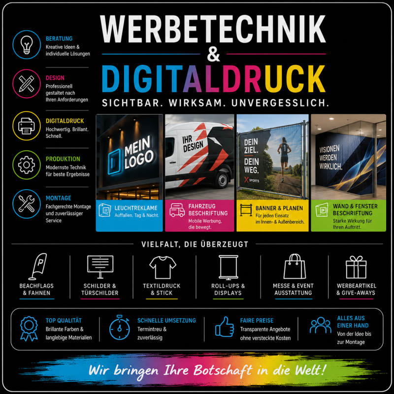 Werbetechnik & Digitaldruck