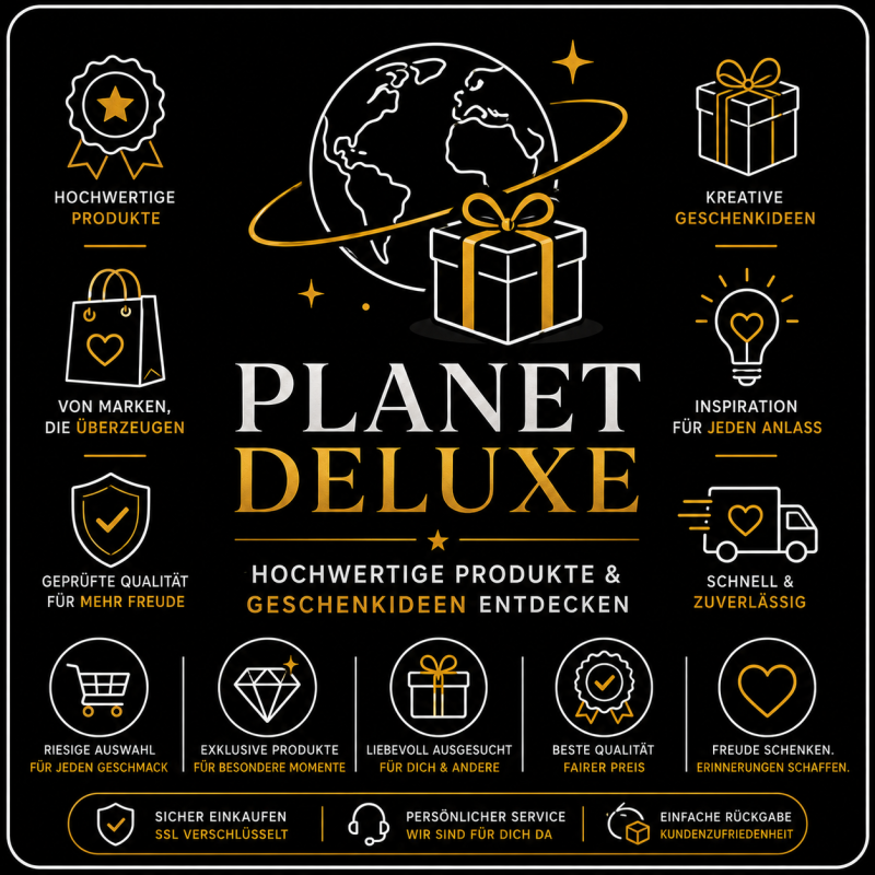 Planet Deluxe &ndash; Hochwertige Produkte & Geschenkideen entdecken